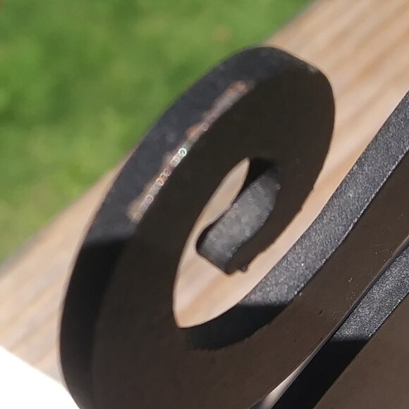 Claudine Buell metal cat sculpture modern fun whimsical art - Picture 15 of 16